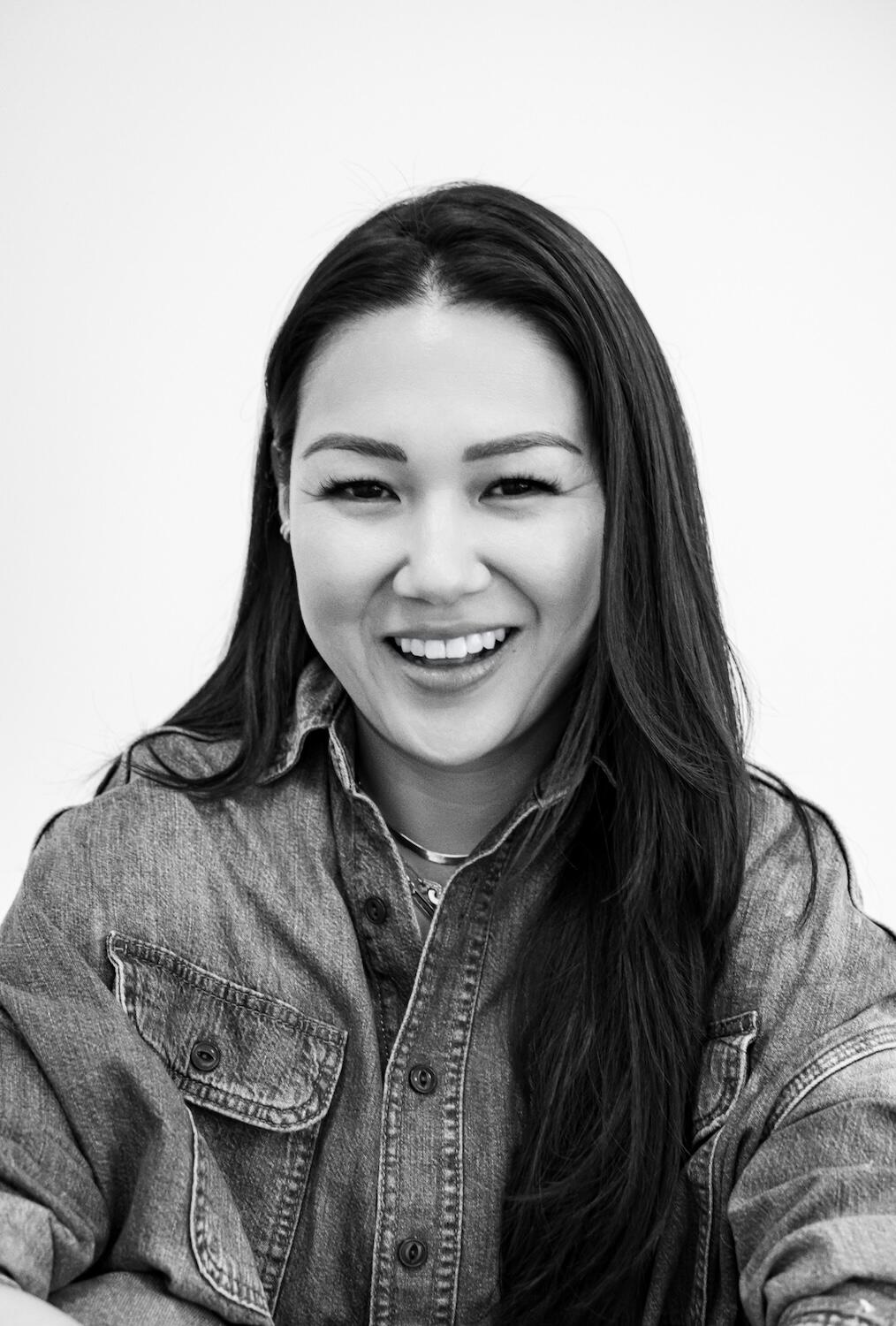 Amy Lee McArdle’s harmonious mix of fluted marble, polished nickel and channeled faux fur