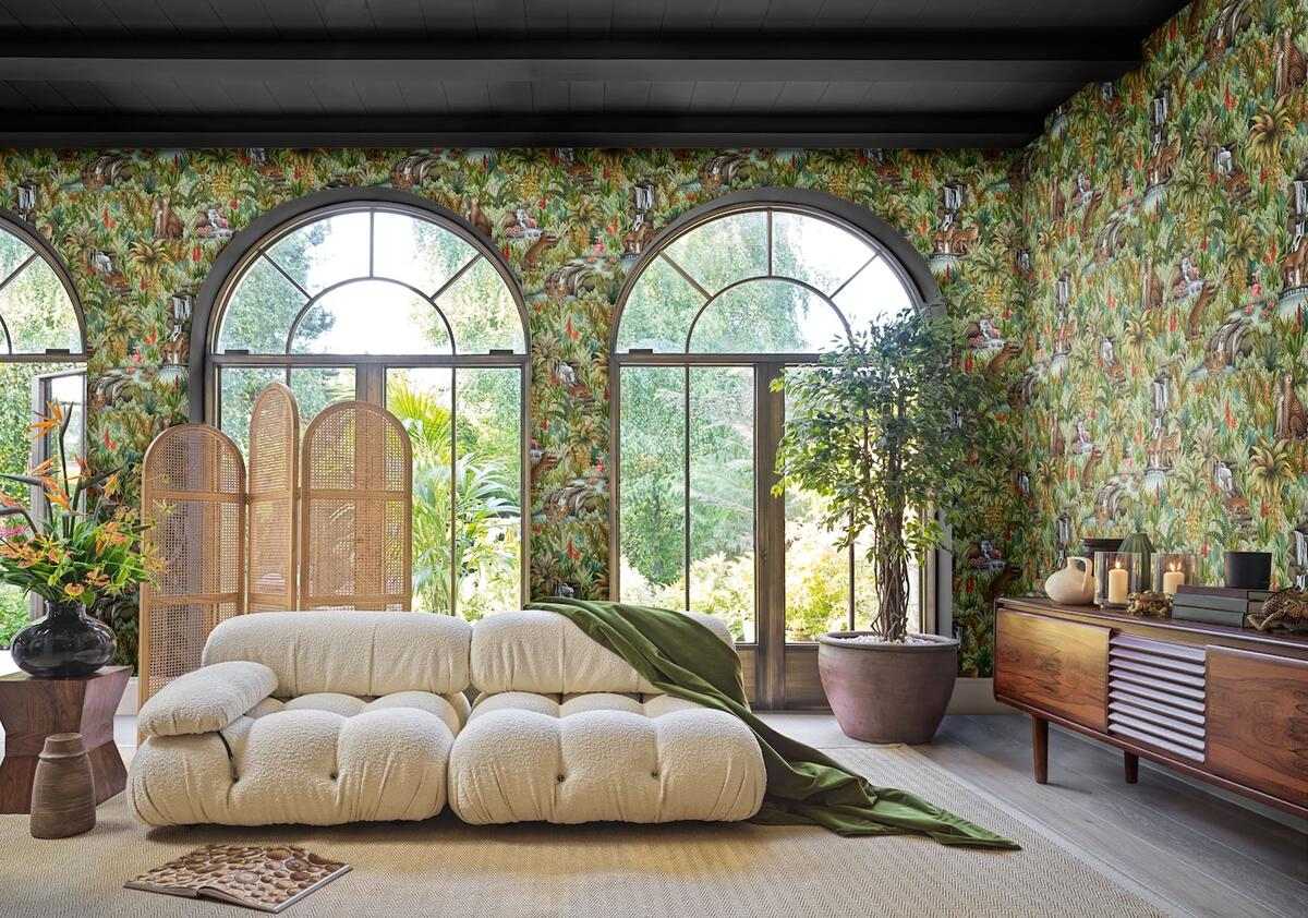 Dani Arps’s inaugural furniture line, lively new looks from Graham & Brown, and more