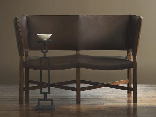 Fournir Collections Baines loveseat, Lodi side table