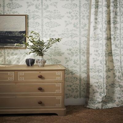 Madeaux Harebell wallcovering in 02 Blue Grass