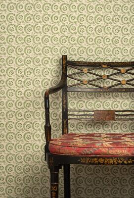 Susan Deliss Loredan wallcovering in Piranesi’s Apple