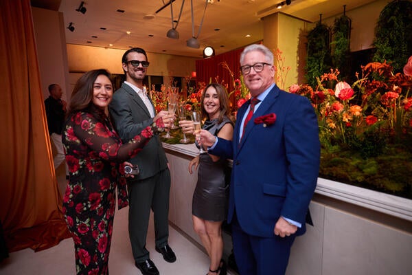 More than 200 guests attended Cosentino’s launch event for Éclos at Design Miami 2025
