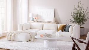 Joybird carin modular sectional in soul cloud dancer