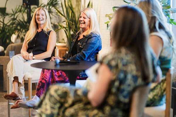 Grace Start and Jean Stoffer