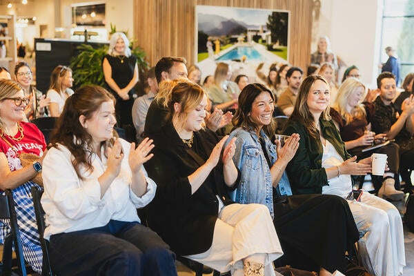 The live recording wrapped with the panelists giving their best pieces of advice